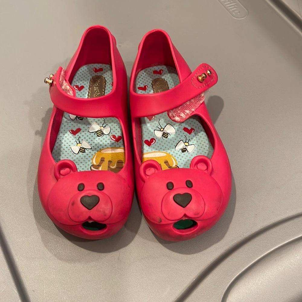 Mini Melissa girl size 8 shoes
